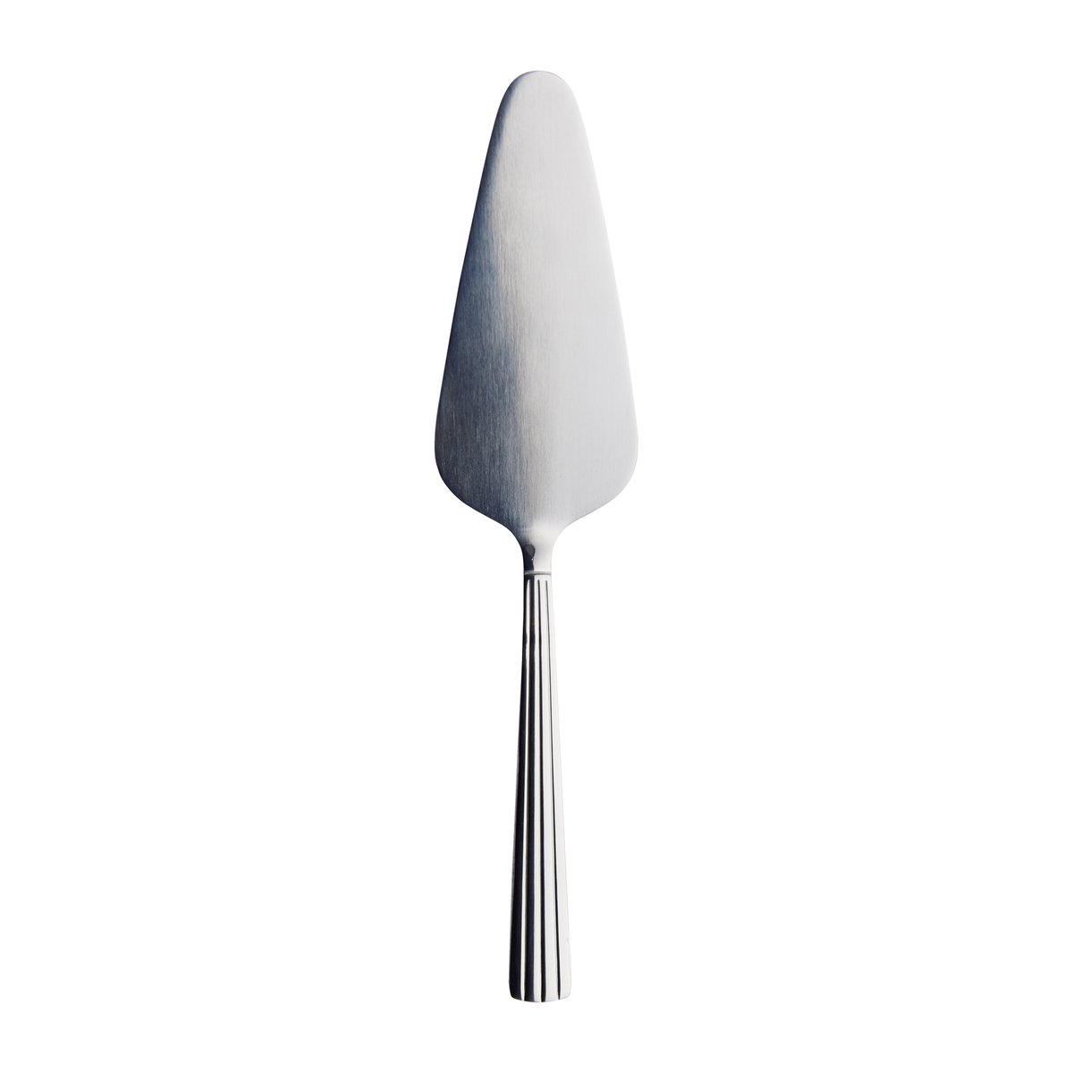 Aida Pelle à gâteau Groovy Acier inoxydable | Design Scandinave | Couteaux à gâteaux & de service | Argenté