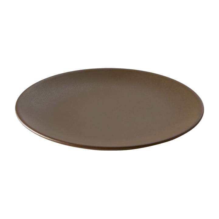 Petite assiette Ceramic Workshop Ø19,5 cm, Chestnut-matte brown Aida