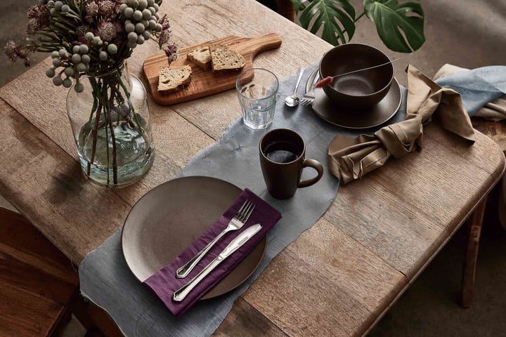 Petite assiette Ceramic Workshop Ø19,5 cm - Chestnut-matte brown - Aida