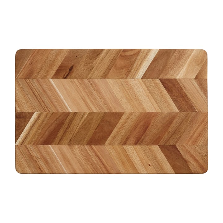 Planche à découper Herring bone 26x40 cm - Acacia - Aida