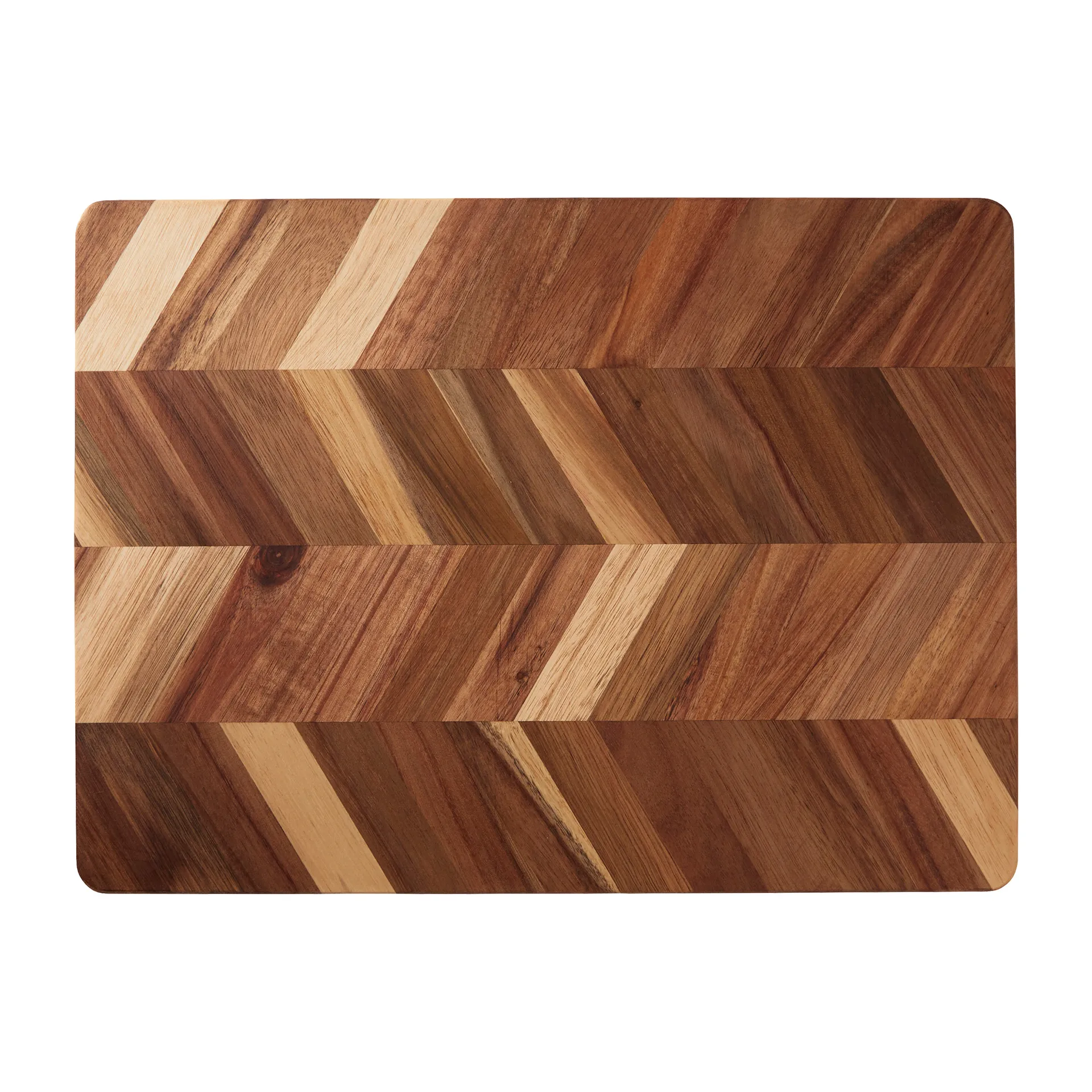 Planche à découper Herringbone 28x38 cm, Acacia Aida