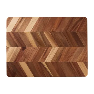 Planche à découper Herringbone 28x38 cm - Acacia - Aida