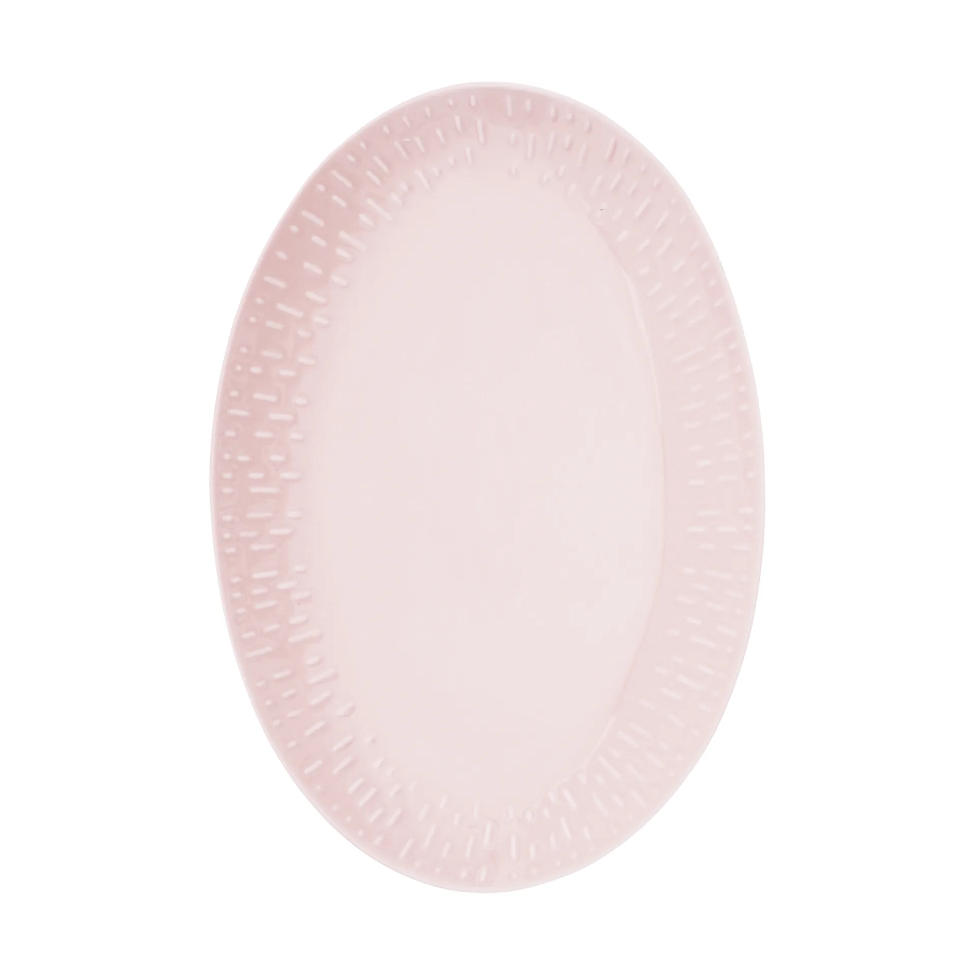Plat ovale Confetti, Candyfloss, 25,5x36 cm Aida