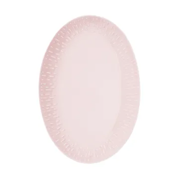 Plat ovale Confetti - Candyfloss, 25,5x36 cm - Aida