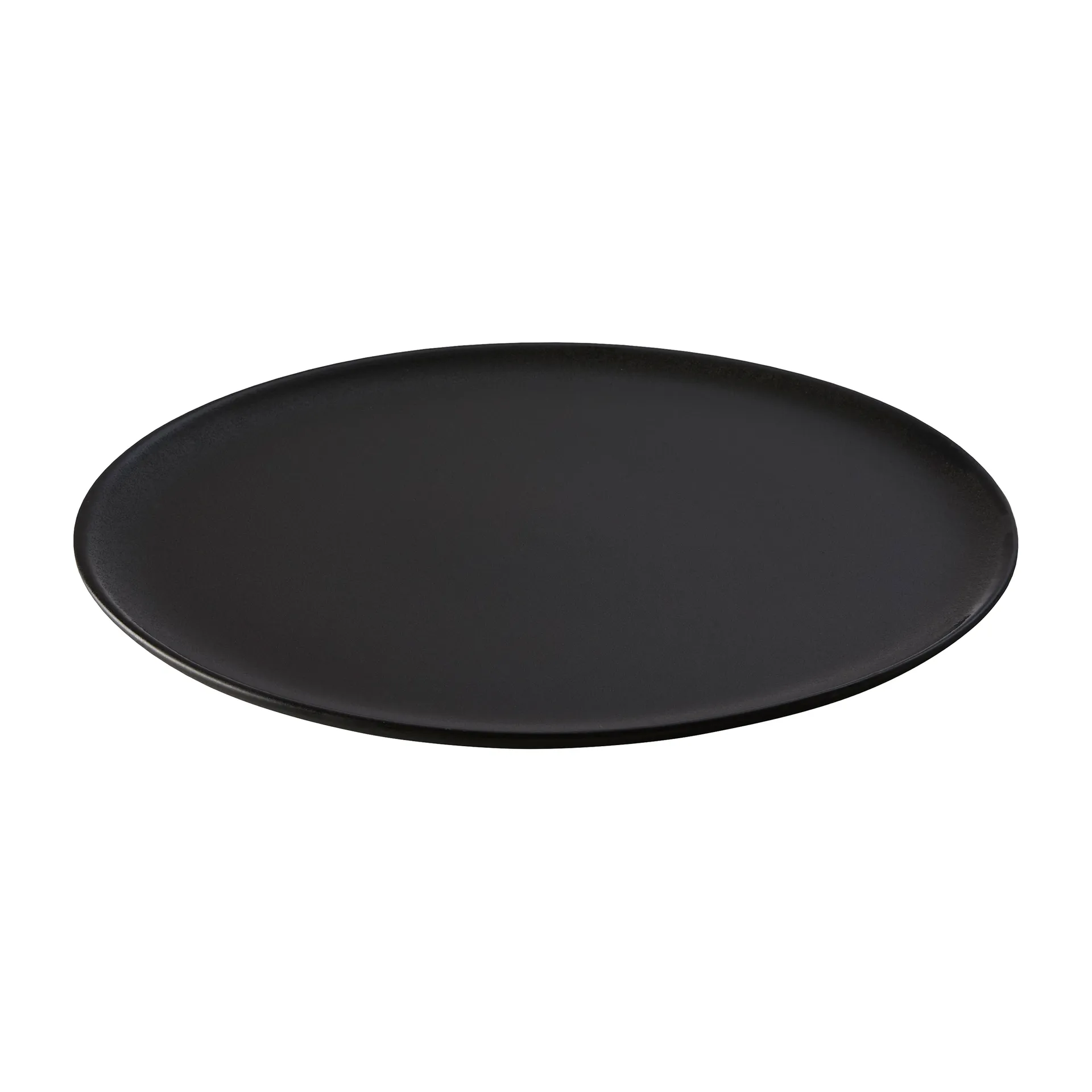 Plateau Raw Ø34 cm, Titanium black Aida