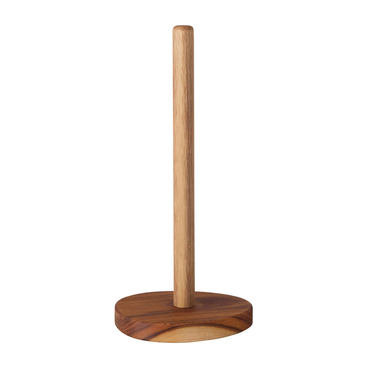 Aida Porte rouleau essuie-tout Raw 30,6 cm Teck | Design Scandinave | Porte essuie-tout | Marron