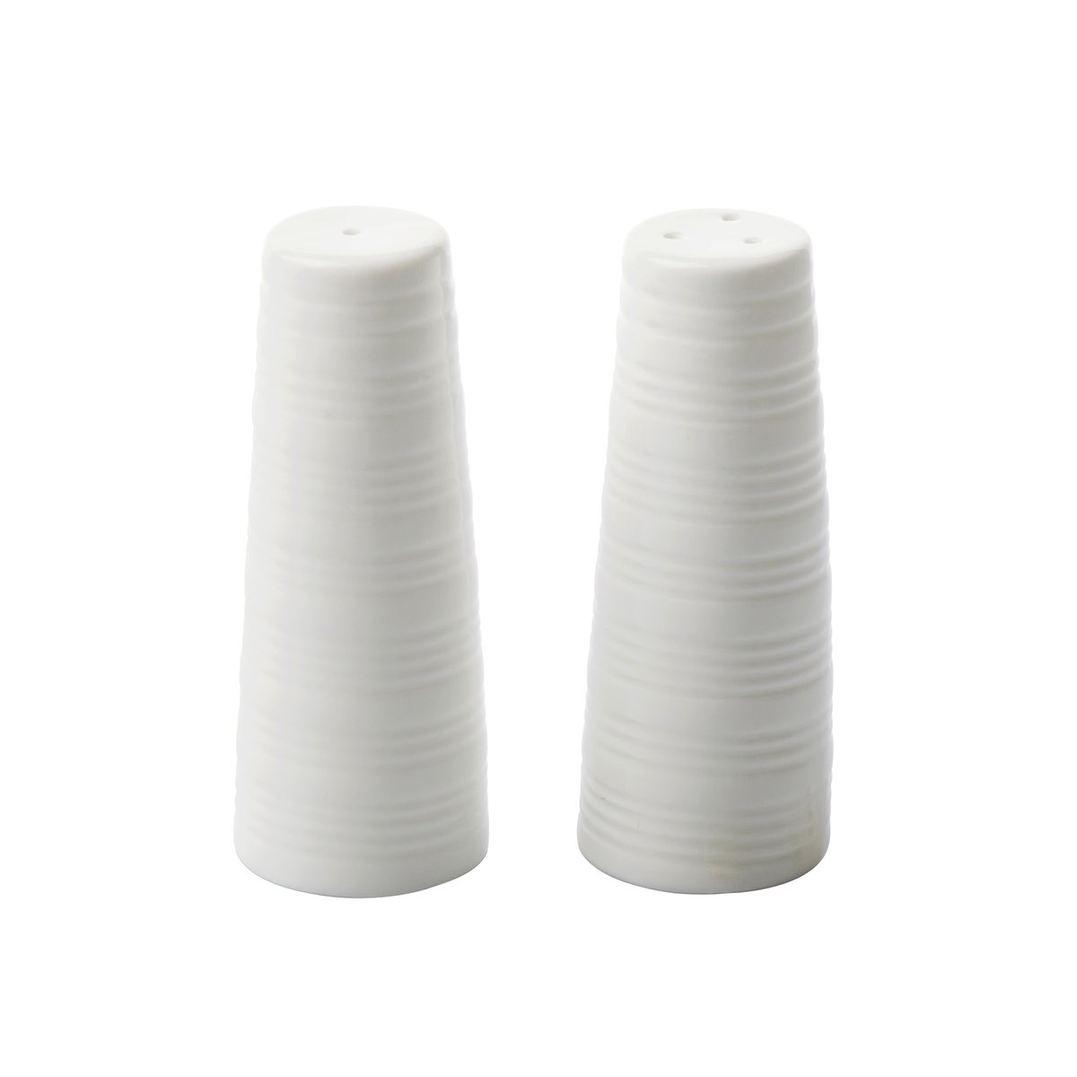 Aida Salière et poivrière Passion lot de 2 | Design Scandinave | Salières & poivrières | Blanc