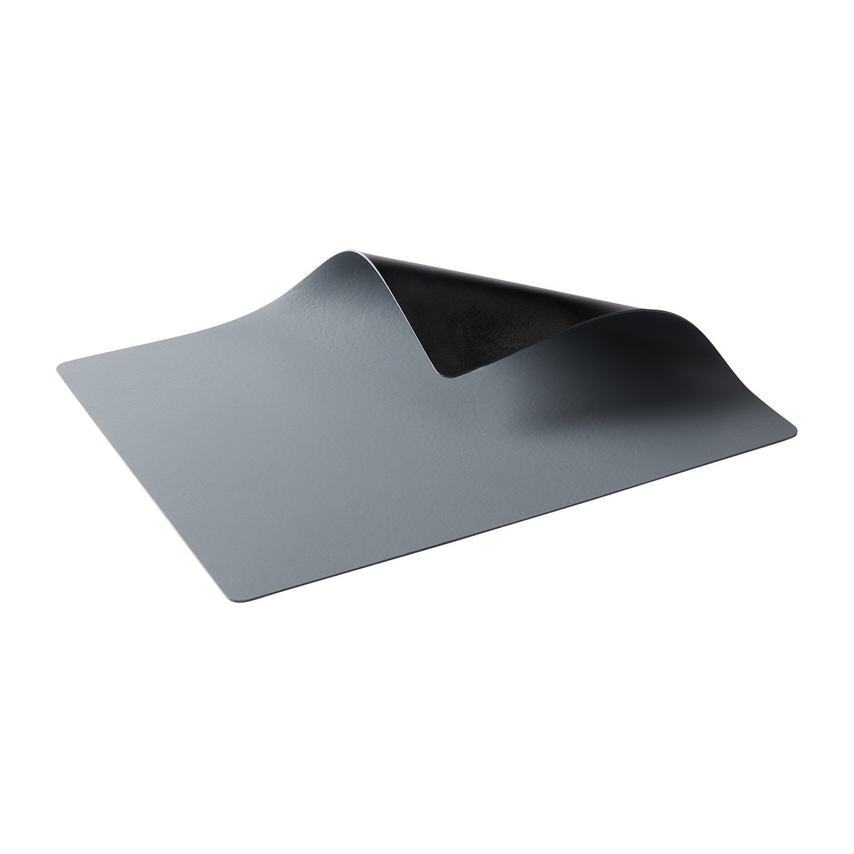 Aida Set de table double face Quadro 35x39 cm Black-grey