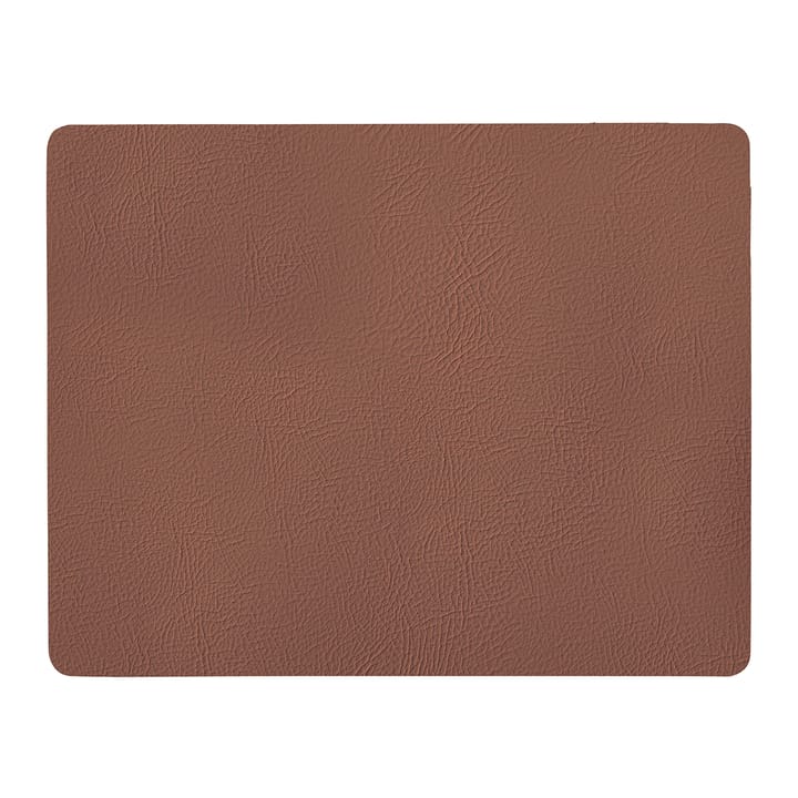 Set de table Quadro 35x45 cm - Cognac - Aida