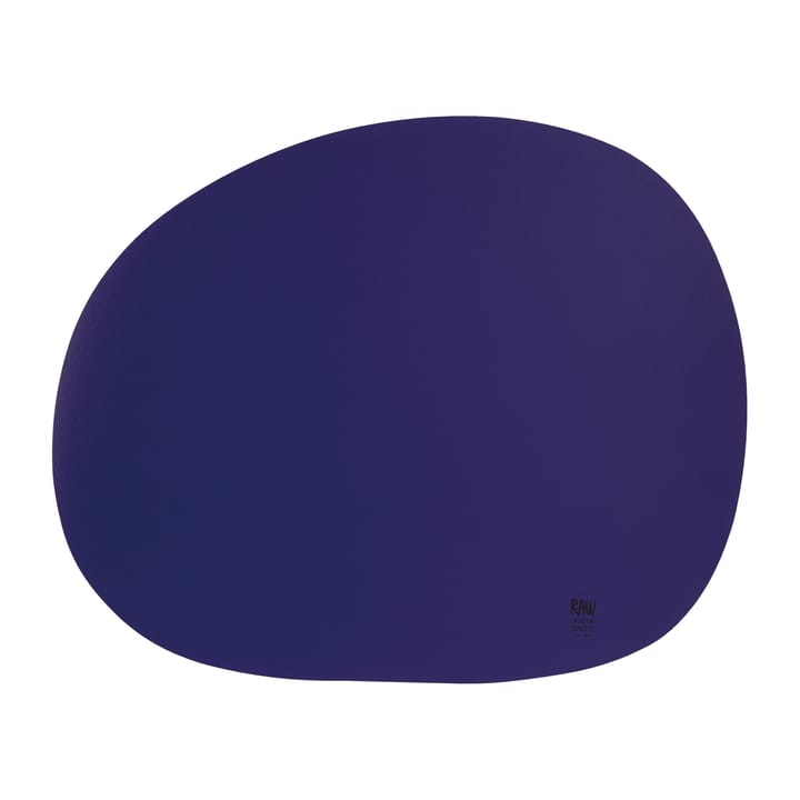 Set de table Raw 41 x 33,5 cm - Azure blue - Aida
