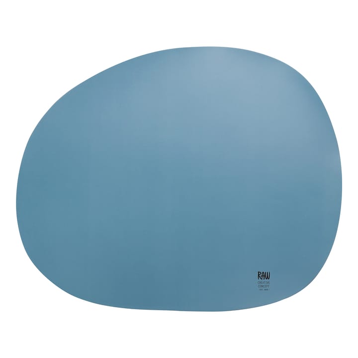 Set de table Raw 41 x 33,5 cm - bleu - Aida