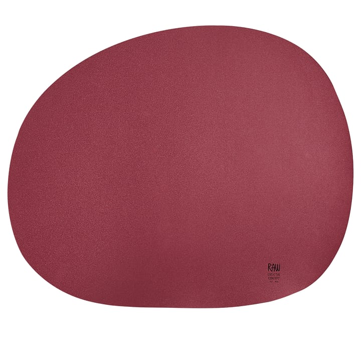 Set de table Raw 41 x 33,5 cm - Bordeaux (lila) - Aida