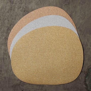 Set de table Raw 41 x 33,5 cm - Gold - Aida