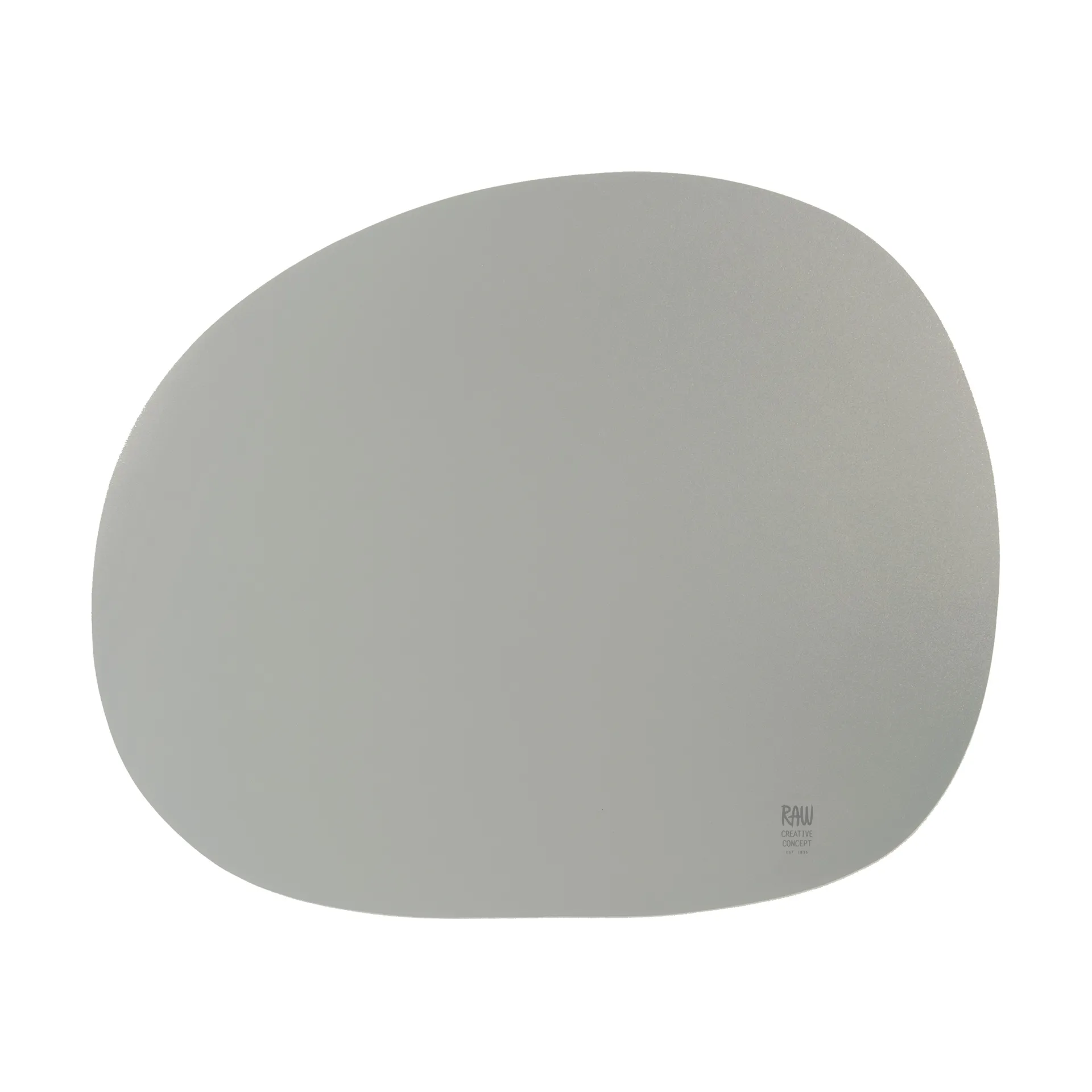 Set de table Raw 41 x 33,5 cm, Gris clair Aida
