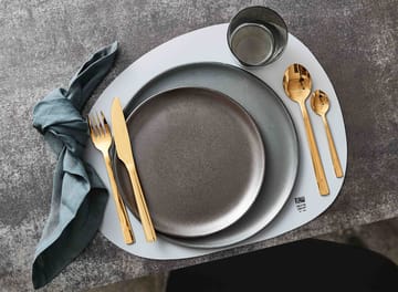 Set de table Raw 41 x 33,5 cm - Gris clair - Aida
