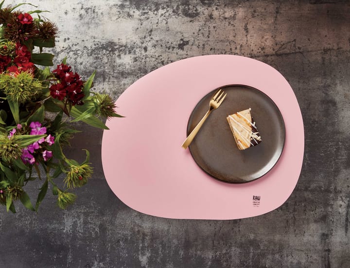 Set de table Raw 41 x 33,5 cm, Pink sky Aida