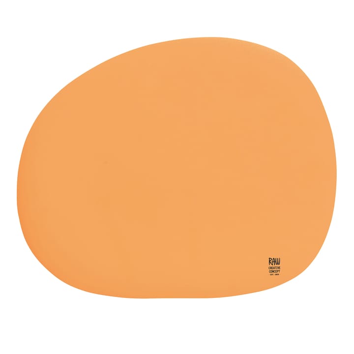 Set de table Raw 41 x 33,5 cm - Pumpkin yellow - Aida
