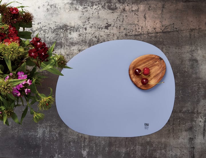 Set de table Raw 41 x 33,5 cm - Stone blue - Aida