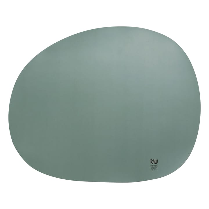 Set de table Raw 41 x 33,5 cm - vert - Aida
