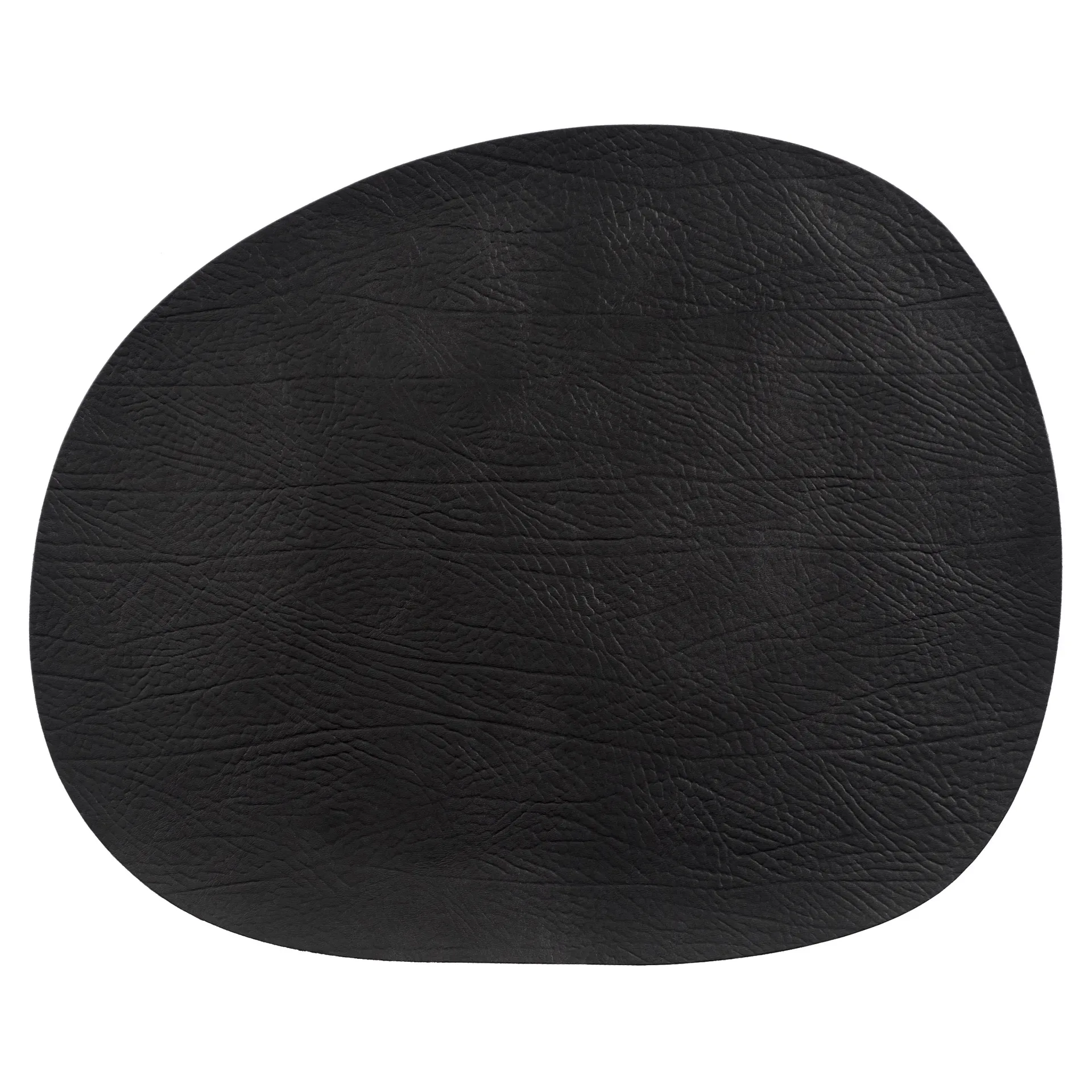 Set de table Raw cuir, Black buffalo (noir) Aida