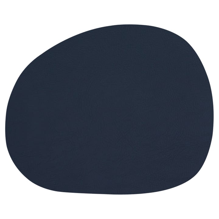 Set de table Raw cuir - Dark blue buffalo (bleu foncé) - Aida