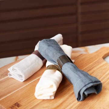 Support pour serviettes Raw Lot de 4 - Black - Aida