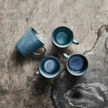 Tasse avec poignée Raw 35 cl Lot de 4 - Northern green - Aida