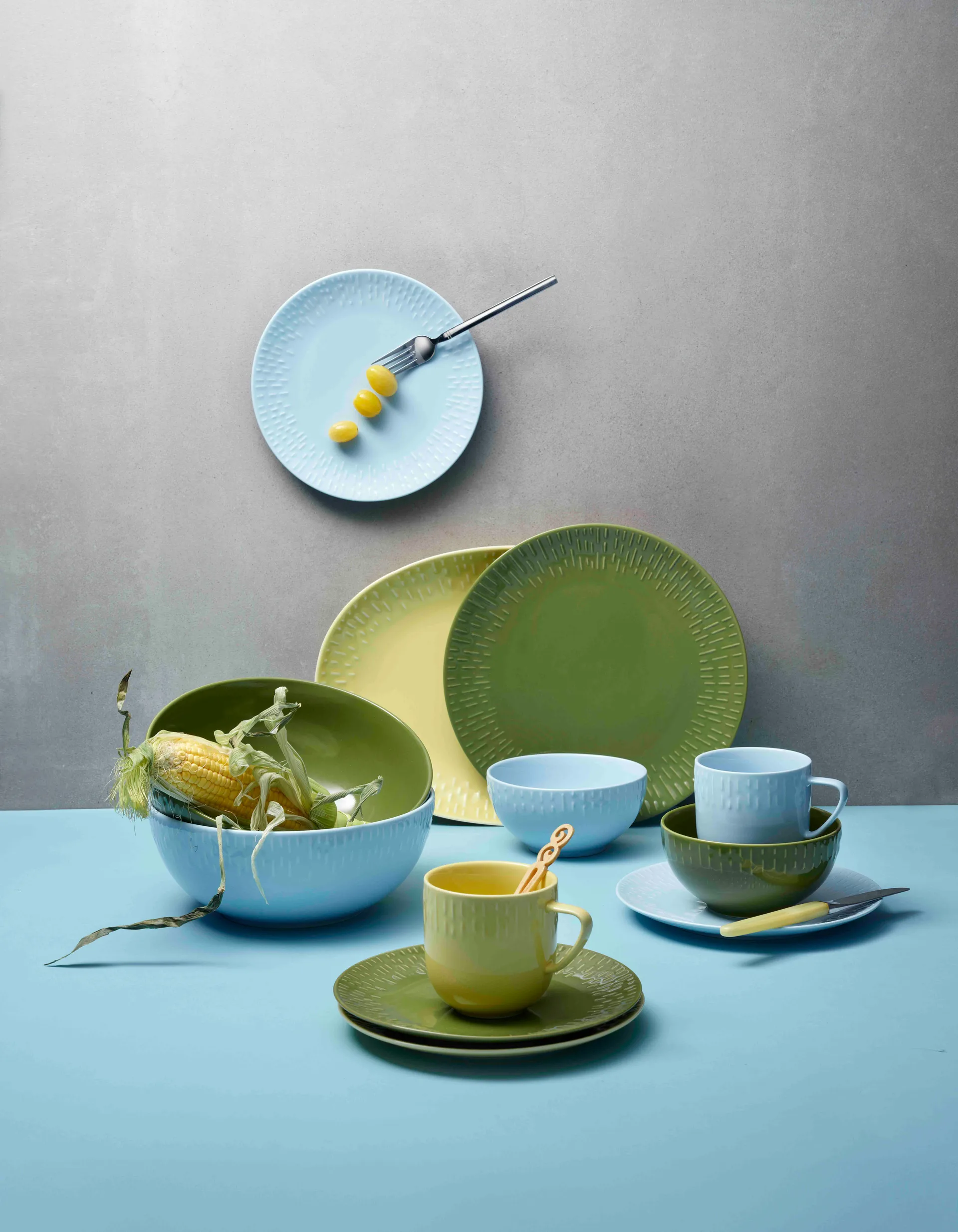 Tasse Confetti, Aqua, 35 cl Aida