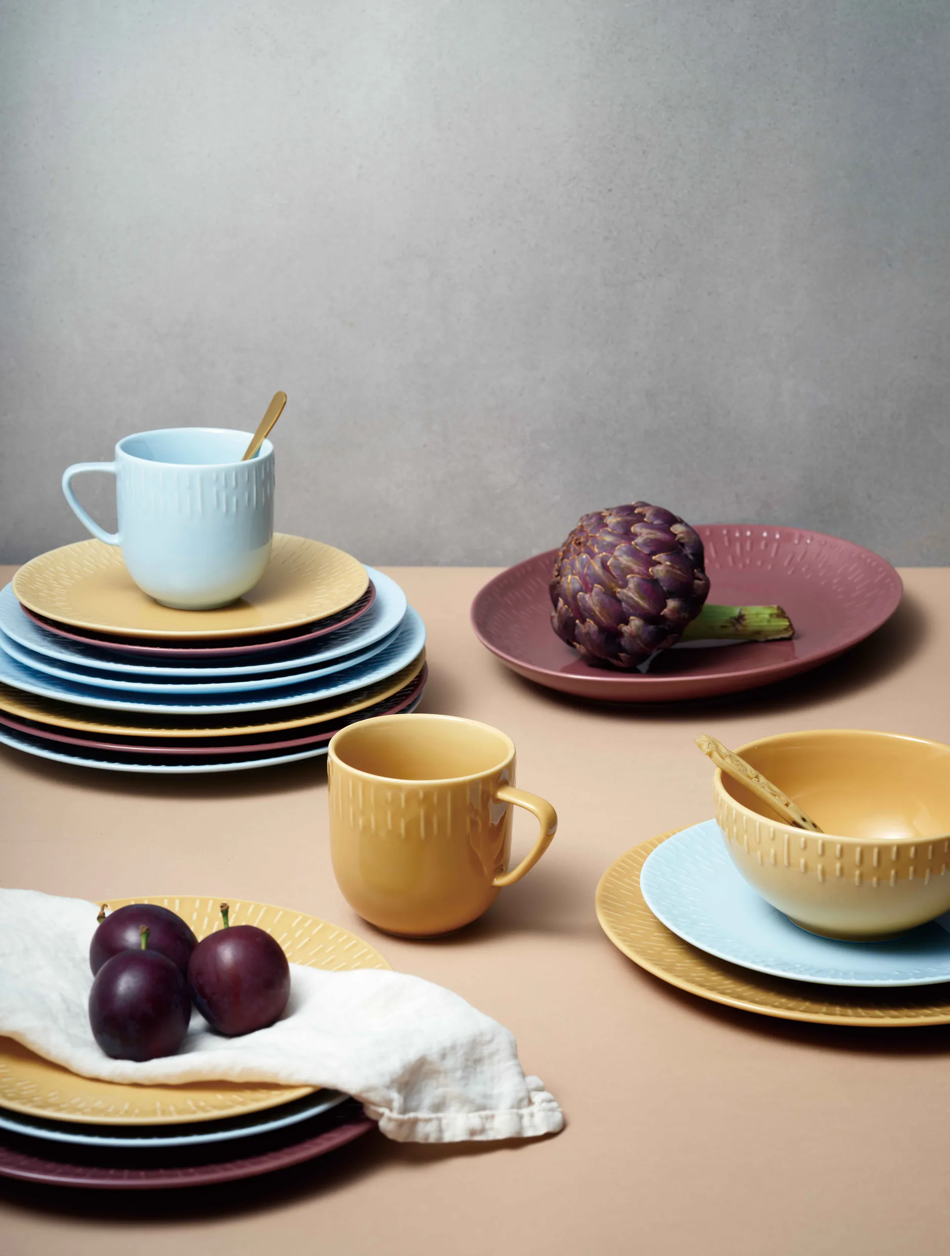 Tasse Confetti, Mustard, 35 cl Aida