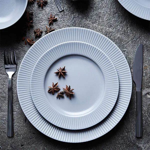 Tasse Groovy Ø 27 cm, Gris Aida