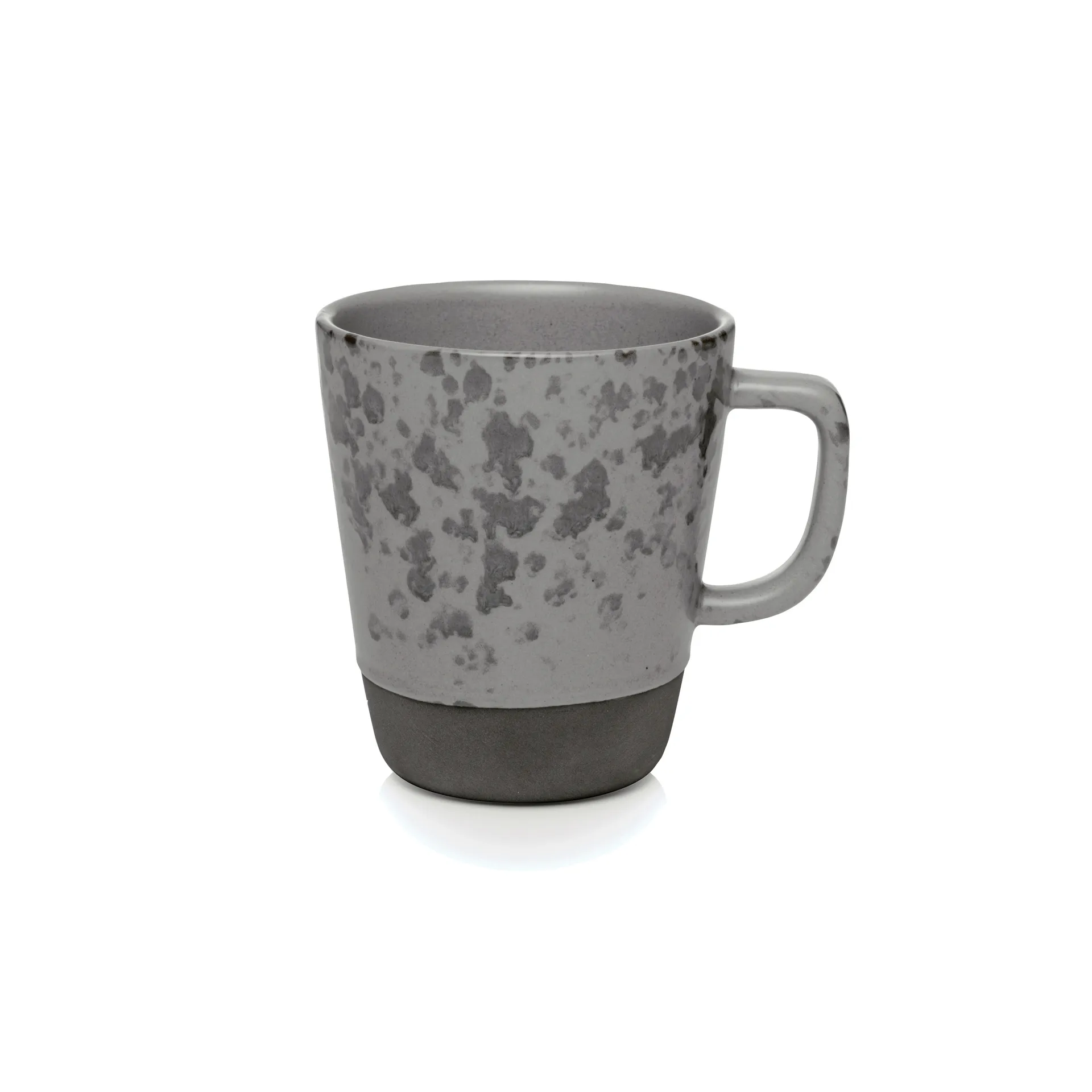 Tasse Raw avec anse 30 cl, gris à pois Aida