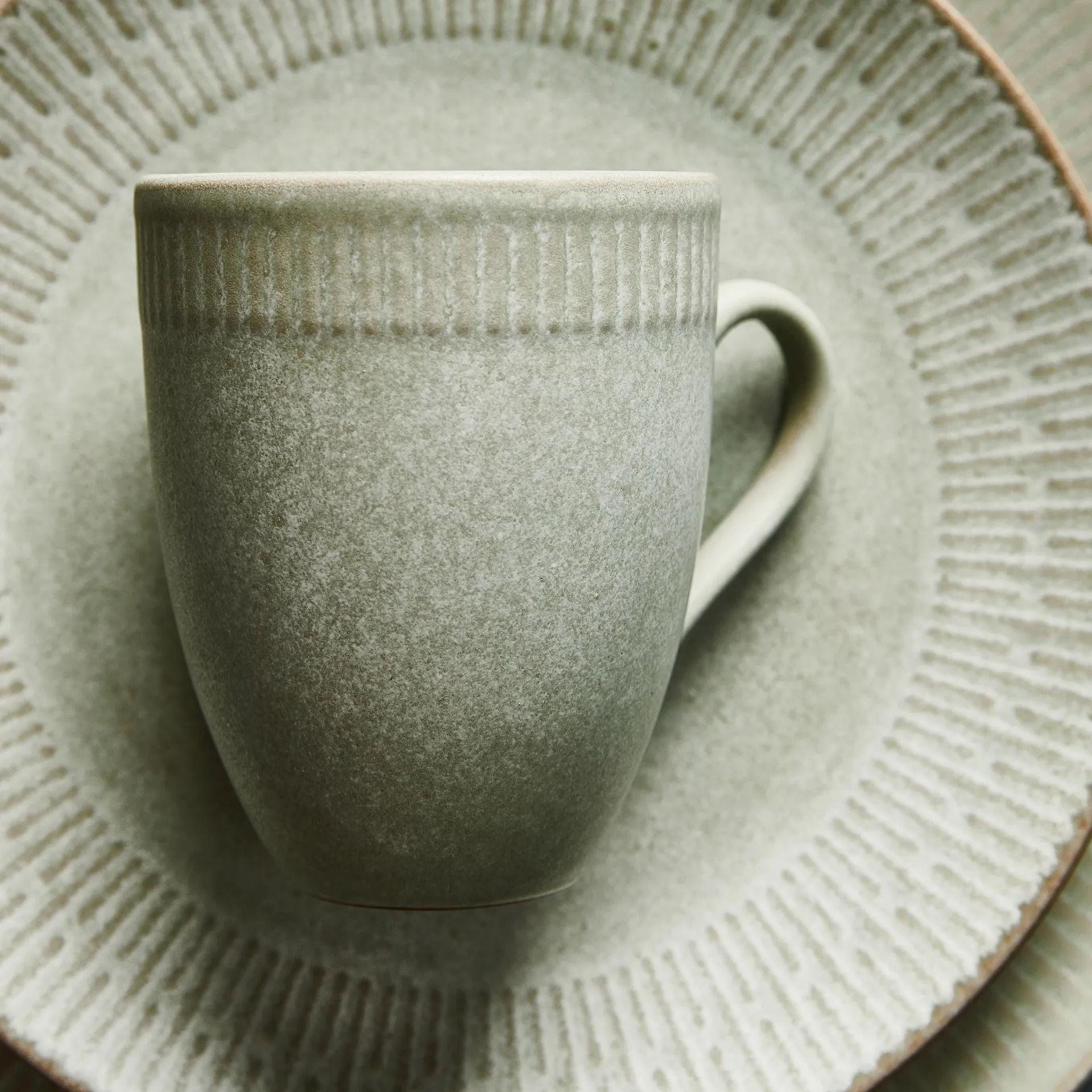 Tasse Relief 30 cl, Vert Aida