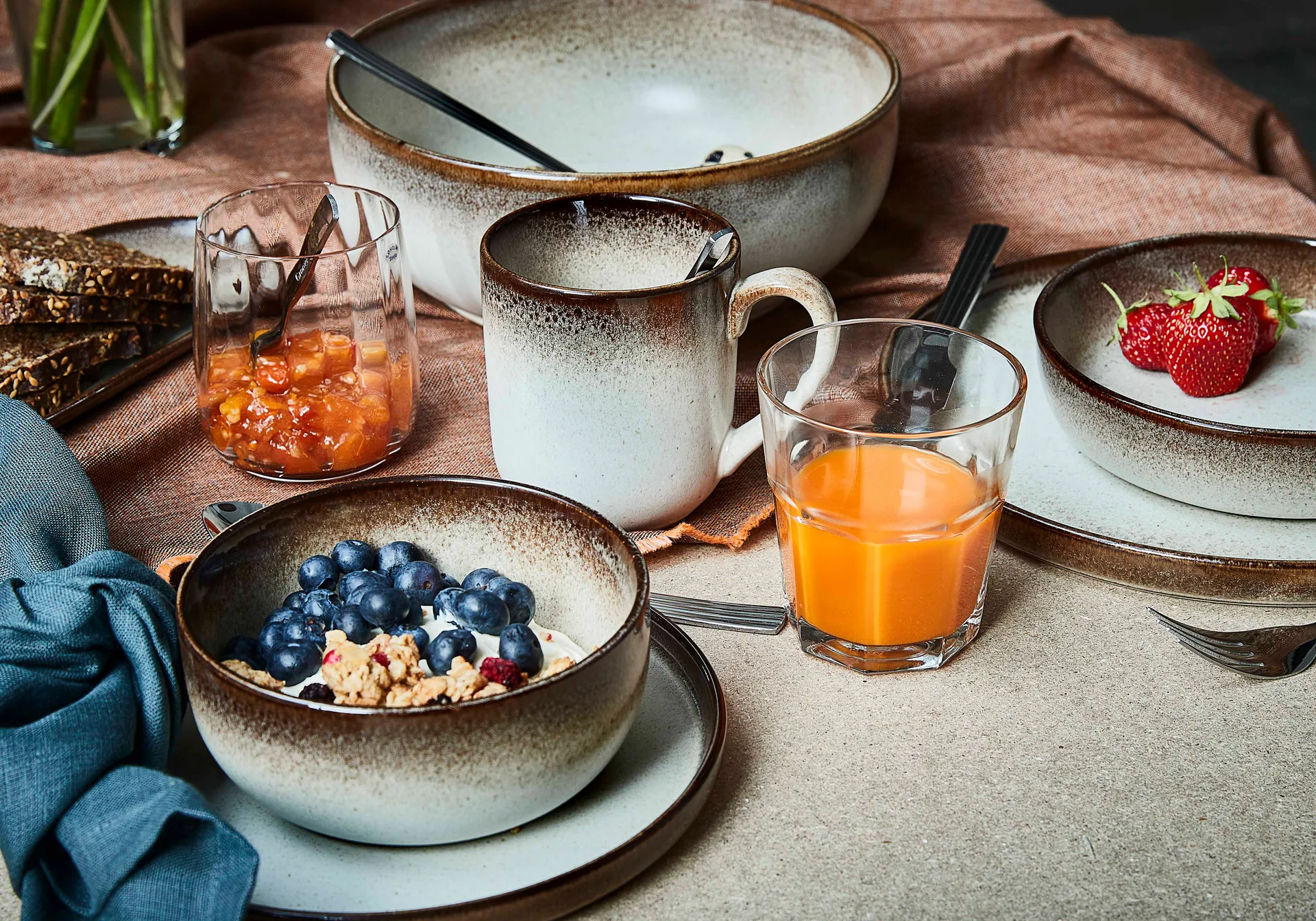 Tasse Søholm Sonja 40 cl, Brown Aida