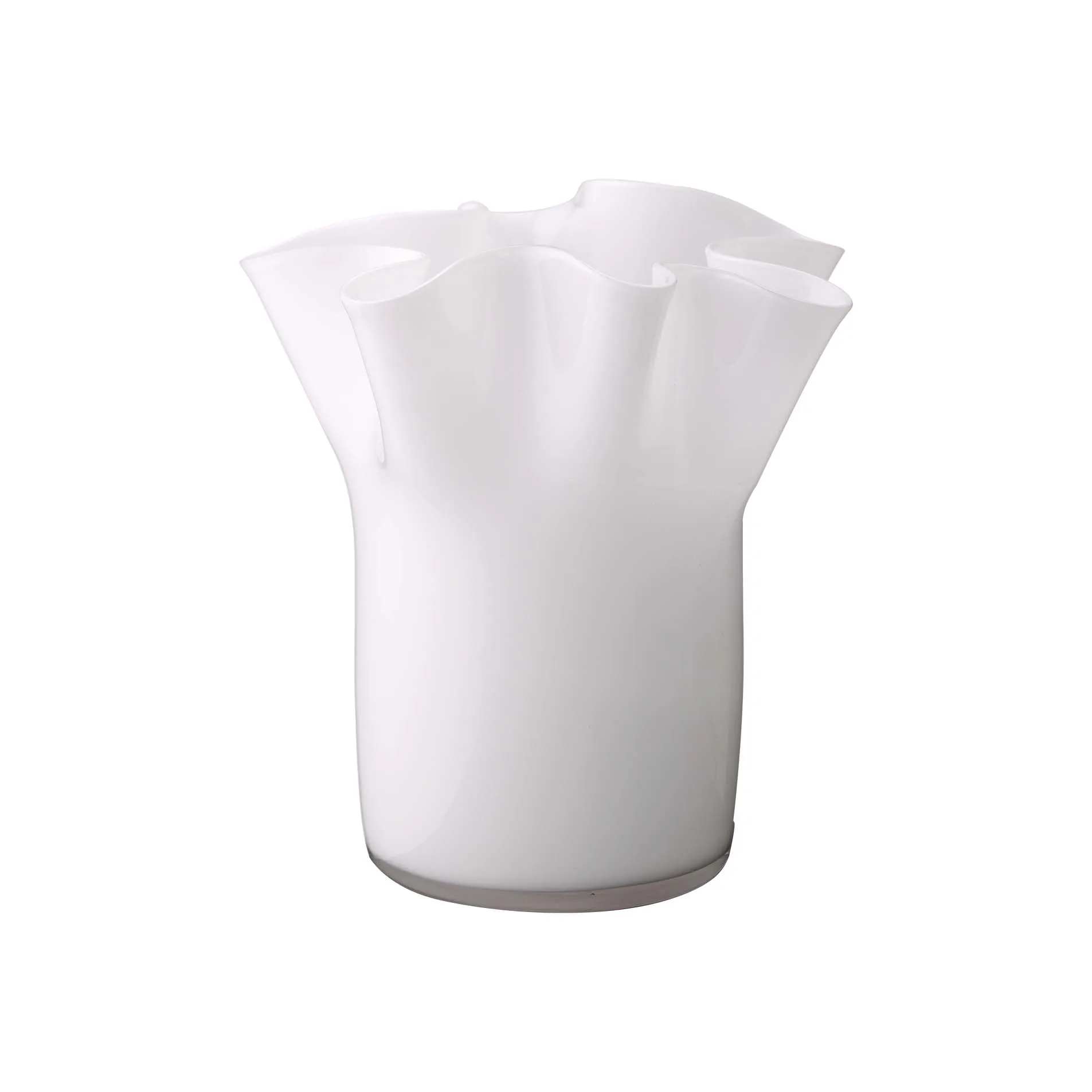 Vase Tulip 20 cm, Blanc Aida