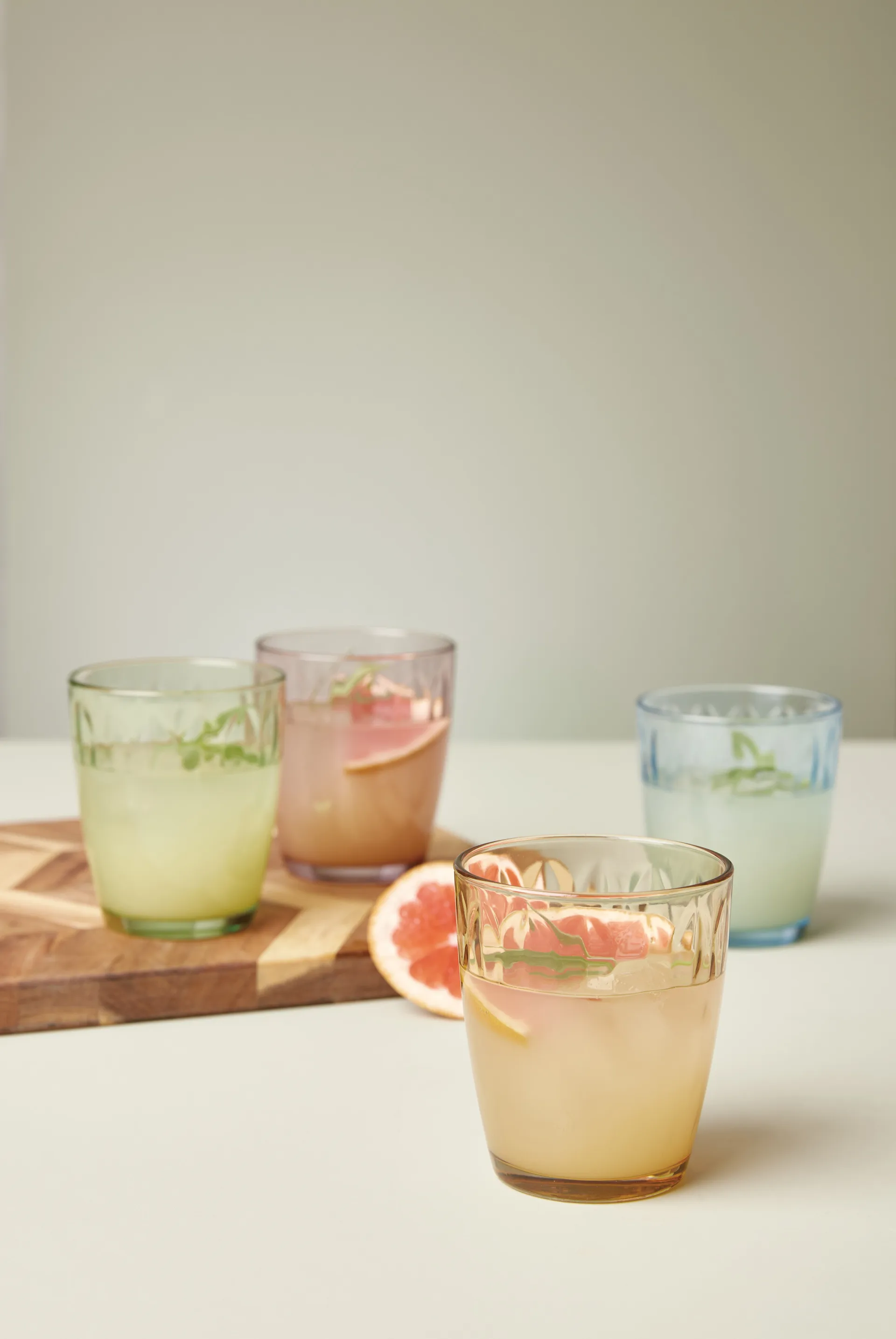 Verre à boire Mosaic 34 cl, lot de 4, Multicolore Aida