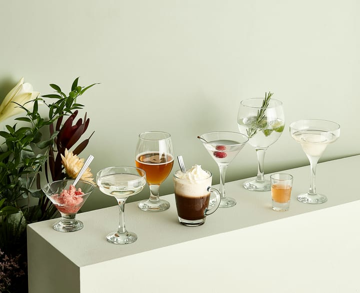Verre à cocktail/margarita Café 30 cl, Transparent Aida