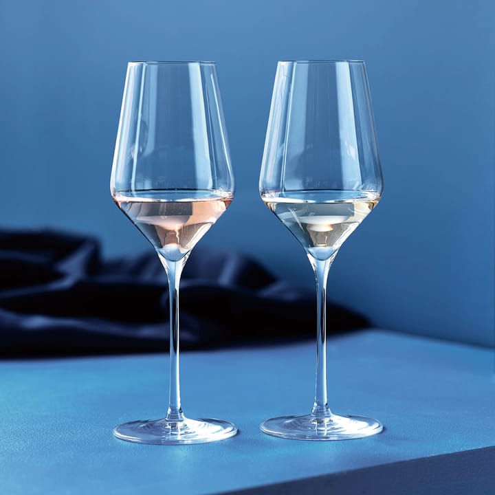 Verre à vin blanc Connoisseur Extravagant 40,5 cl Lot de 4, Clear Aida