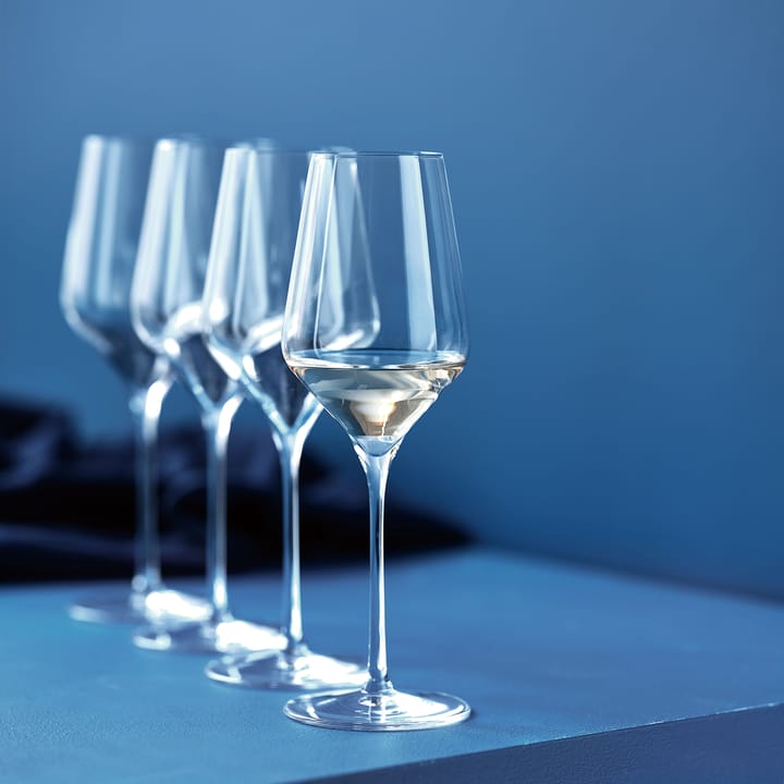 Verre à vin blanc Connoisseur Extravagant 40,5 cl Lot de 4, Clear Aida