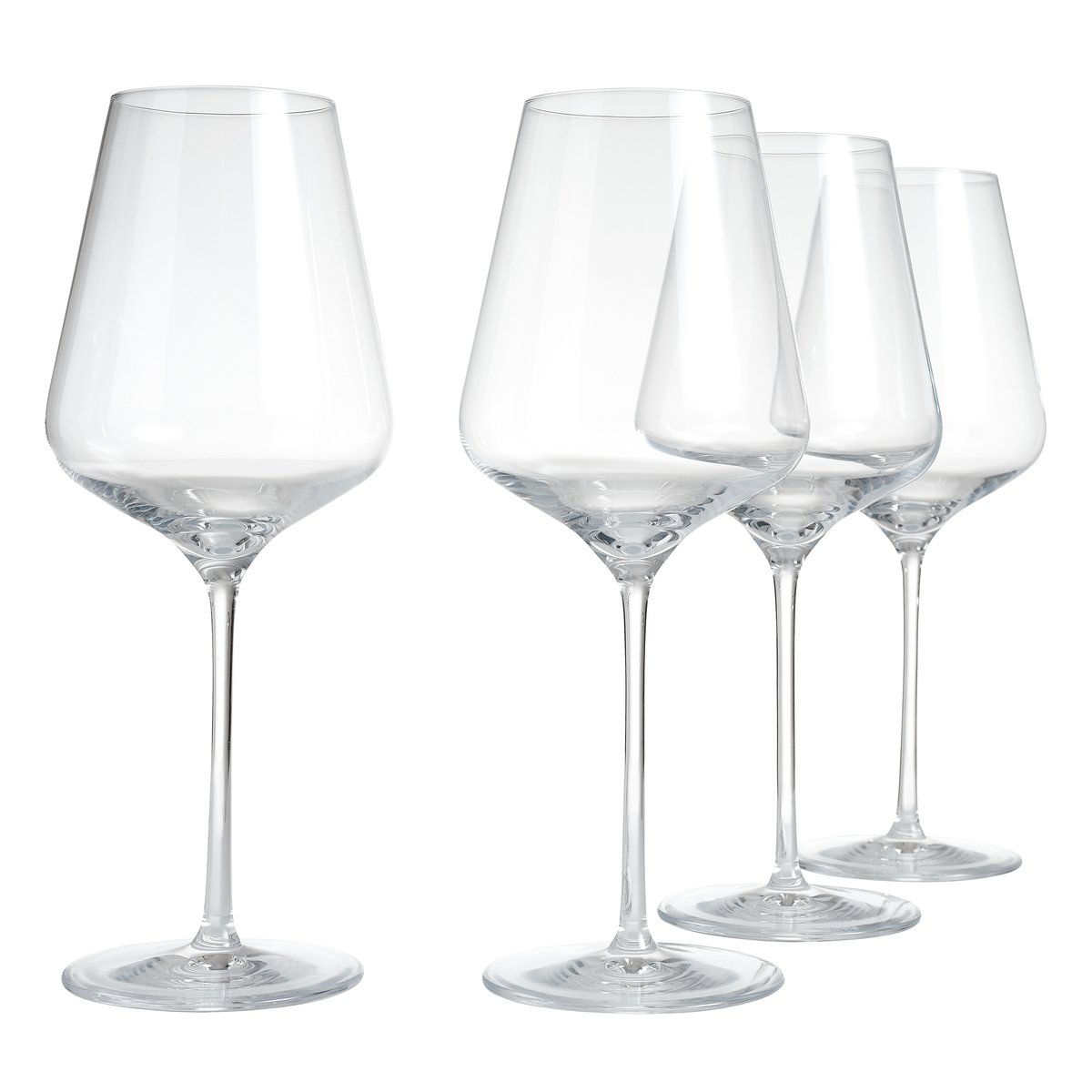 Aida Verre à vin rouge Connoisseur Extravagant 64,5 cl Lot de 4 Clear