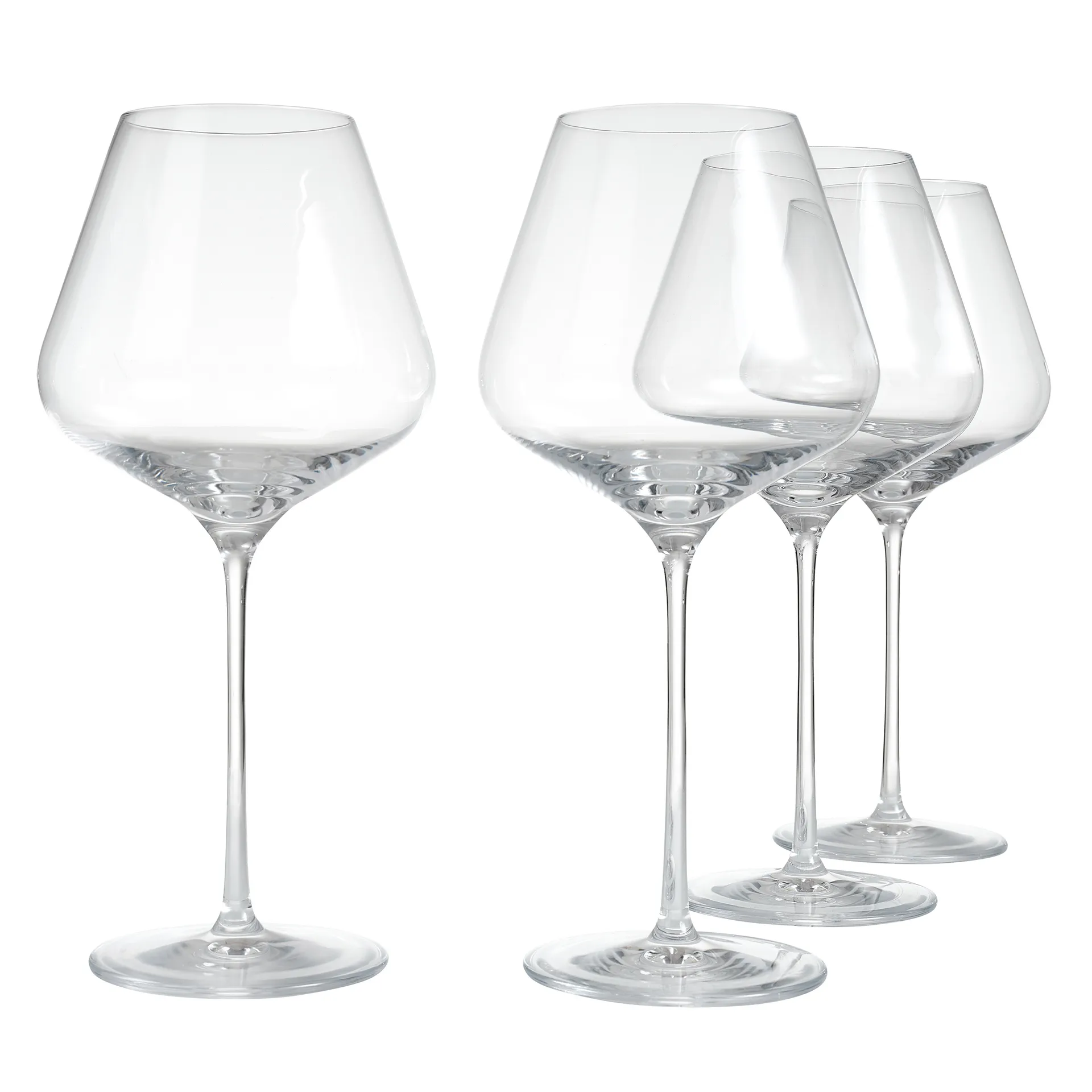 Verre à vin rouge Connoisseur Extravagant 71 cl Lot de 4, Clear Aida
