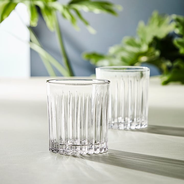 Verre à whisky Relief 31 cl lot de 4, Clair Aida