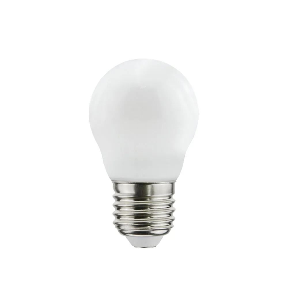 Airam Filament LED dim to warm-klot E27 source de lumière, opal, p45 e27, 5w Airam