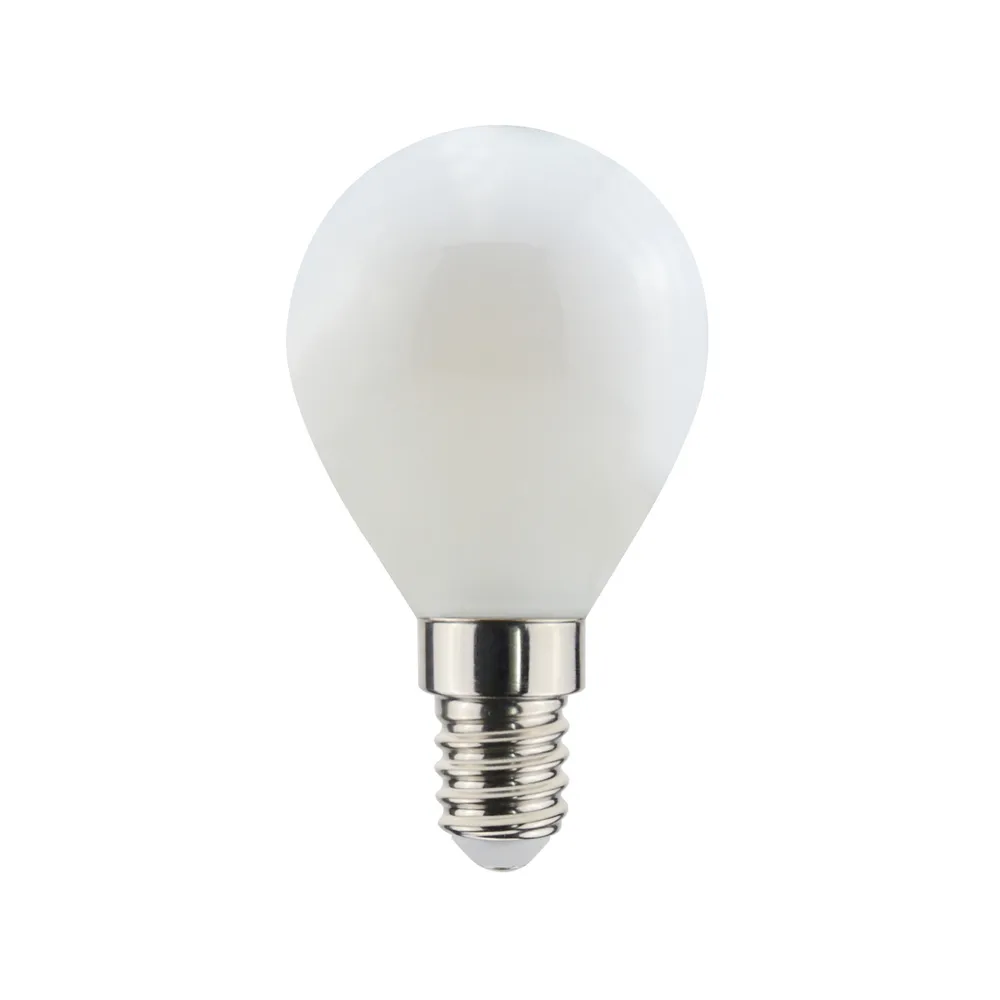Ampoule à filament LED Airam, source lumineuse en forme de boule, opal, non-dimmable e14, 3w Airam