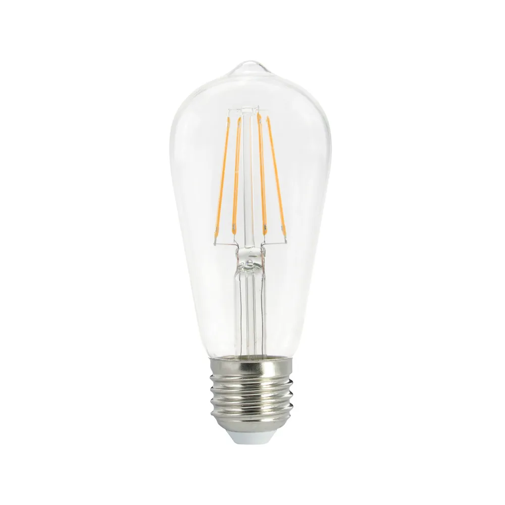 Ampoule Airam Filament LED Edison, Klar-dimbar-4-filament e27-5w Airam