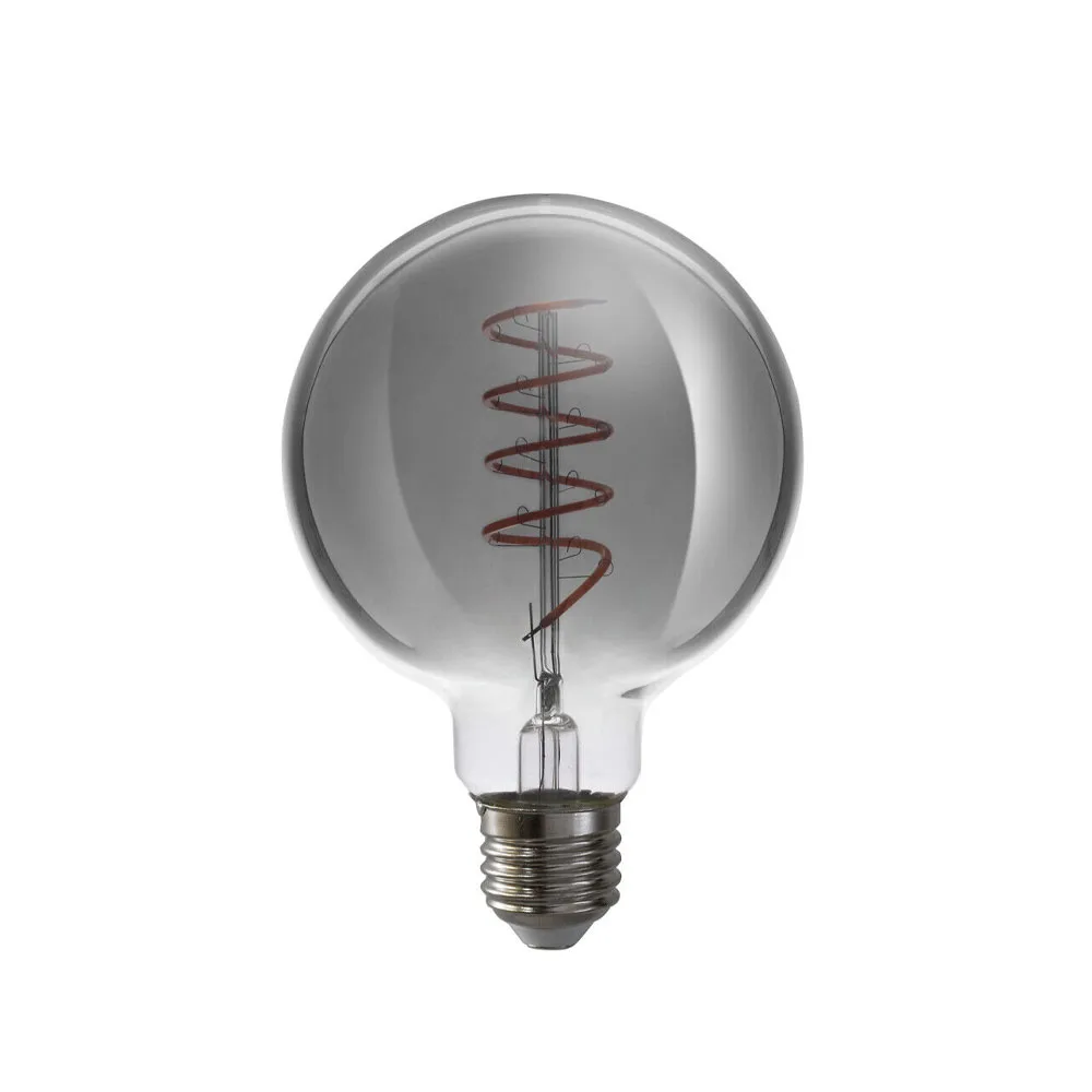 Ampoule Airam Filament LED-glob, fumée, réglable, 95mm e27, 5w Airam