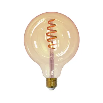 Ampoule LED à filament Airam Smarta Hem - ambre, 125mm, spirale e27, 6w - Airam