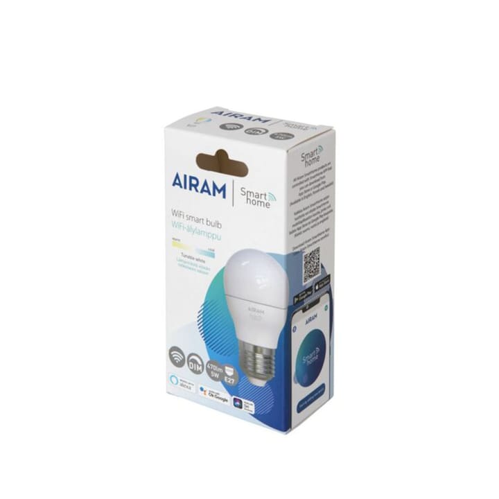 Ampoule LED Airam Smarta Hem LED-klot - blanc e27, 5w - Airam