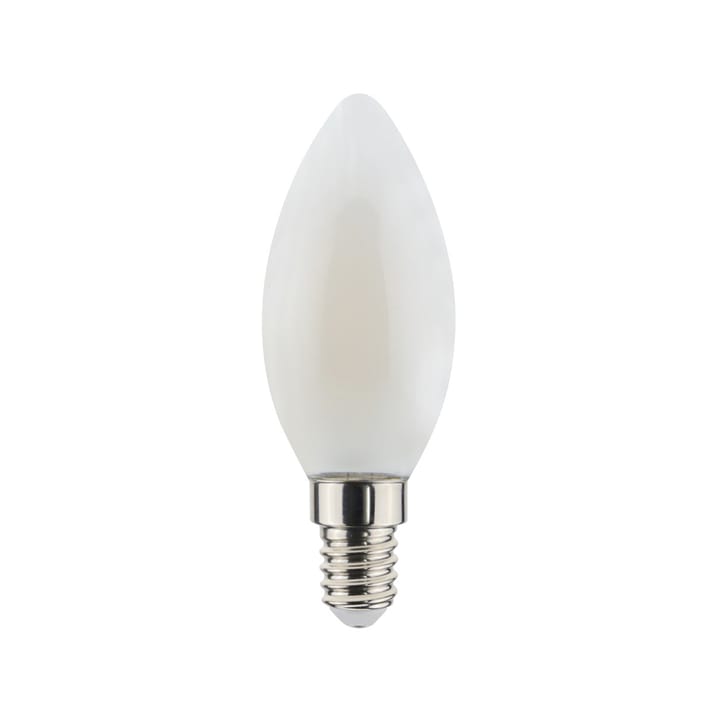 Bougie LED filament Airam C37 source de lumière - opal, dimmable e14, 5w - Airam