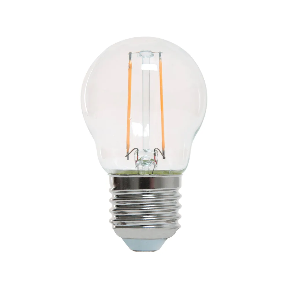 Lampe à filament LED Airam - globe E27, clair, non-dimmable, 2,5w Airam