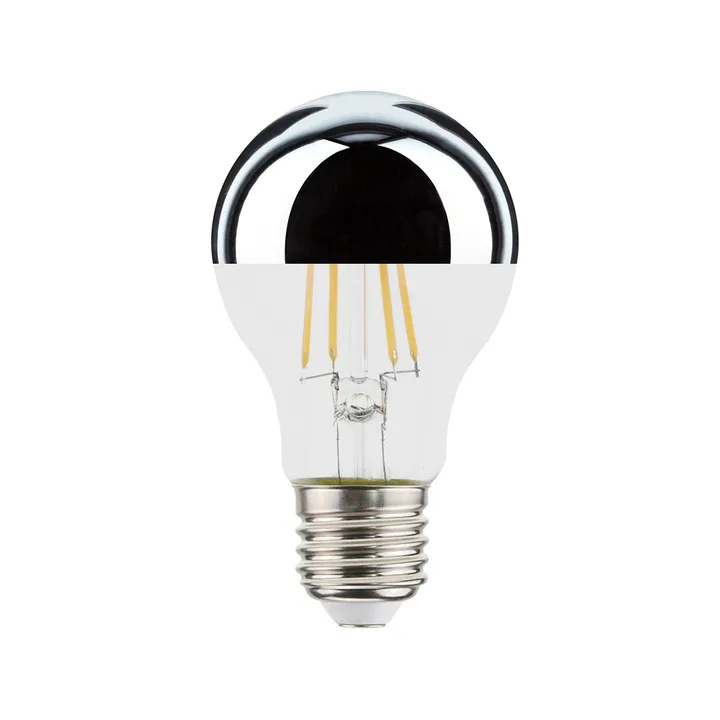 LED Top Mir source de lumière E27 - transparent/argent, 2700K 680lme 7W - Airam